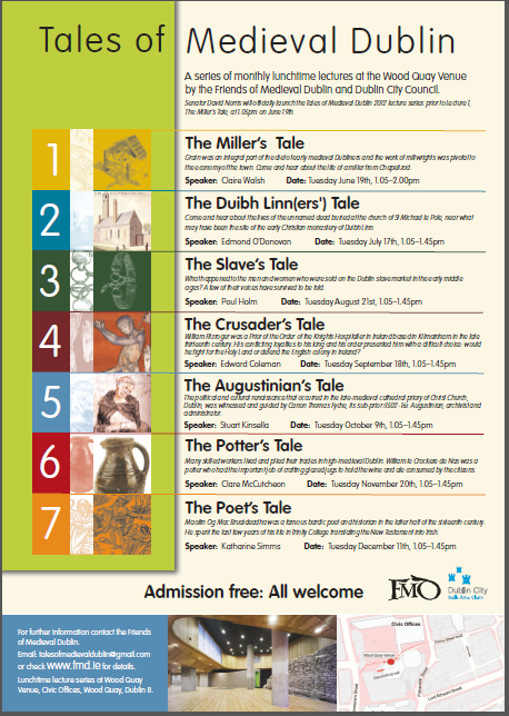 Tales of Medieval Dublin 2012